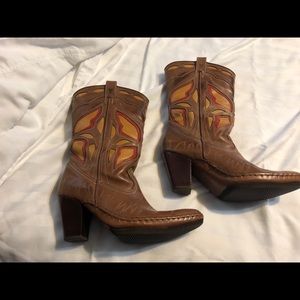 Vintage Frye women’s cowgirl boots